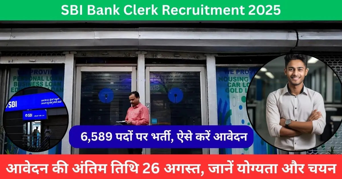SBI Bank Clerk Recruitment 2025